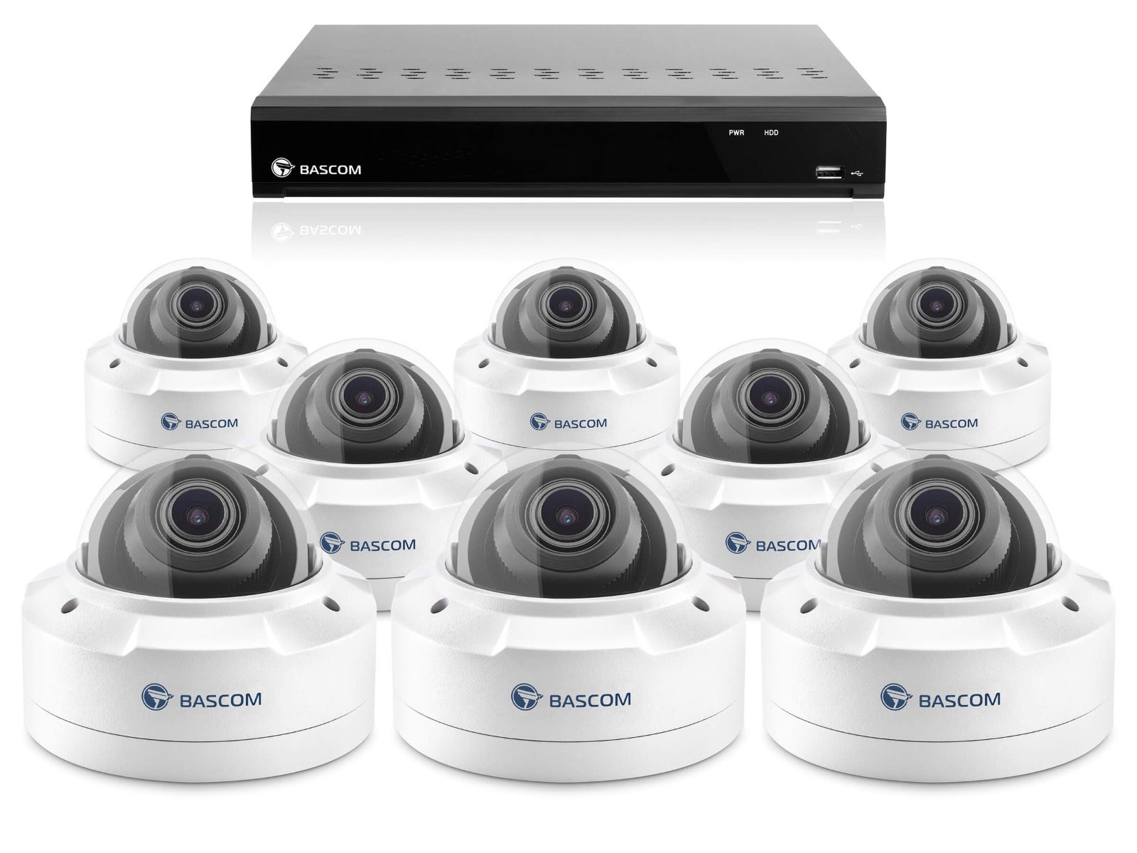 Système sans fil à 8 dômes PLUS