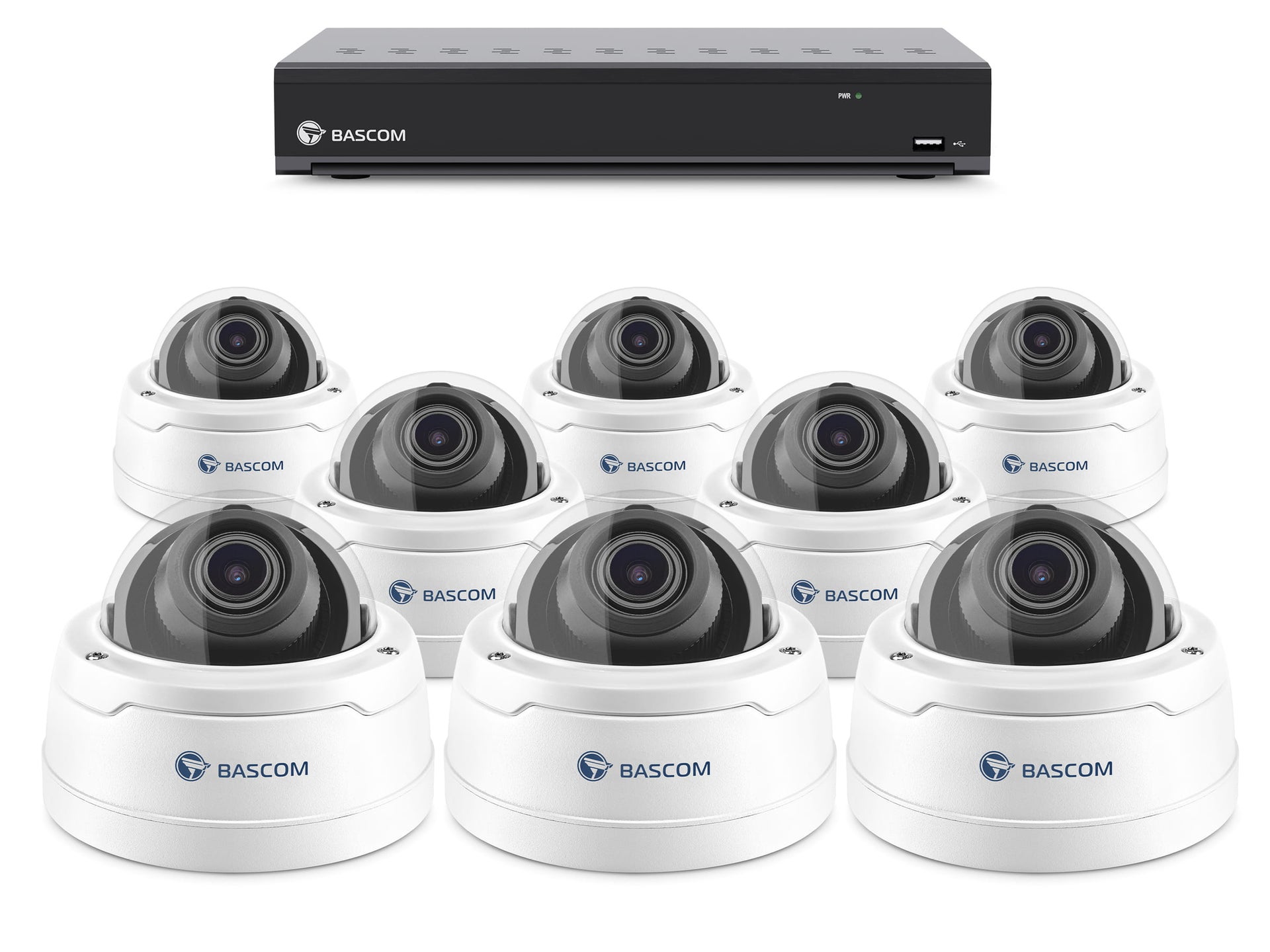 Système filaire à 8 dômes PRO