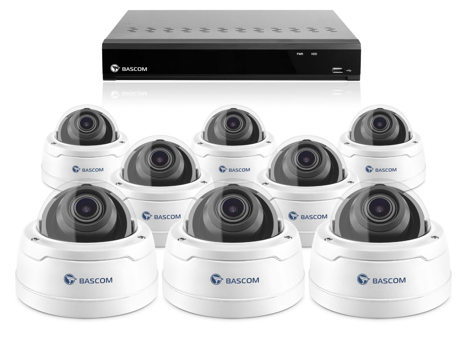 Système filaire à 8 dômes PRO