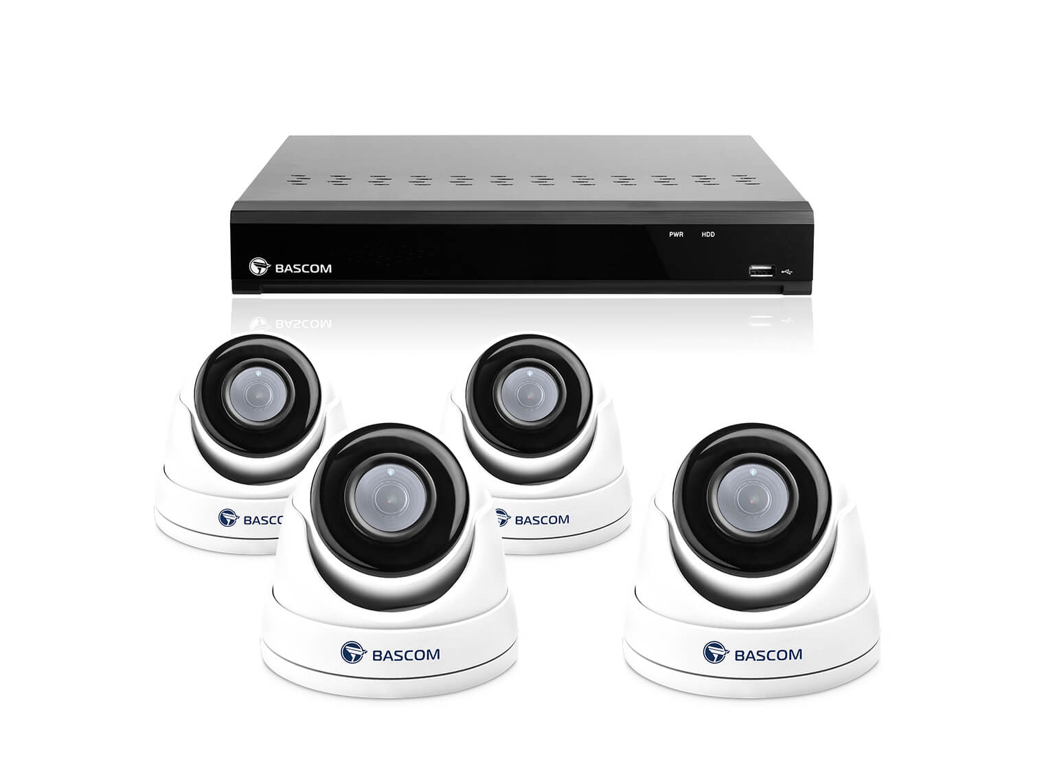 Système sans fil à 4 dômes Système sans fil à 4 dômes