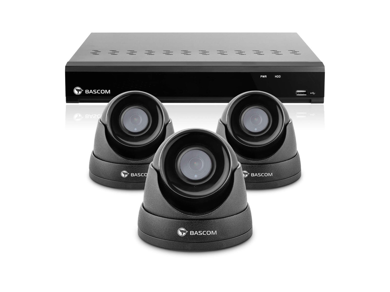 Système sans fil à 3 dômes - Bascom